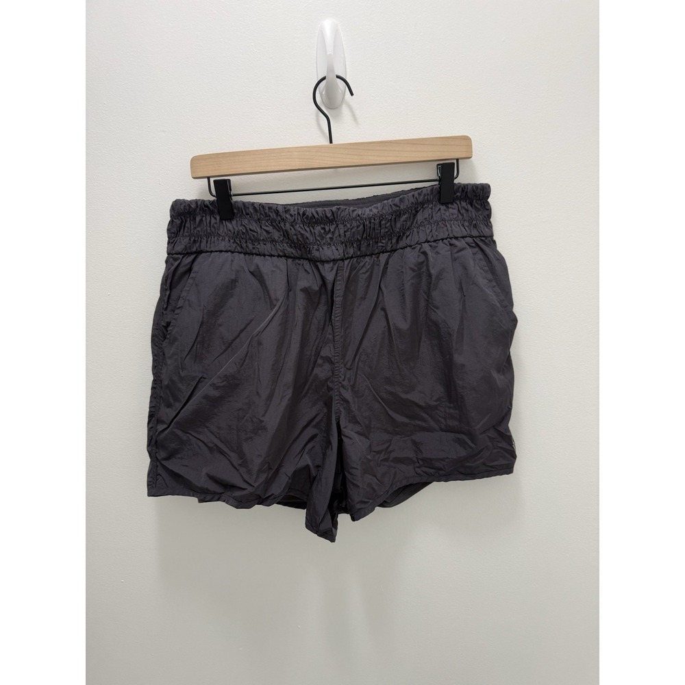 Happy Camper by Torrid Womens 1 14/16‎ Athletic Running Shorts Lined Black
